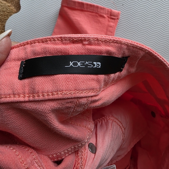 Joe's Jeans Nectar Coral Skinny Stretcht Ankle Jeans Sz 26 - Picture 8 of 14